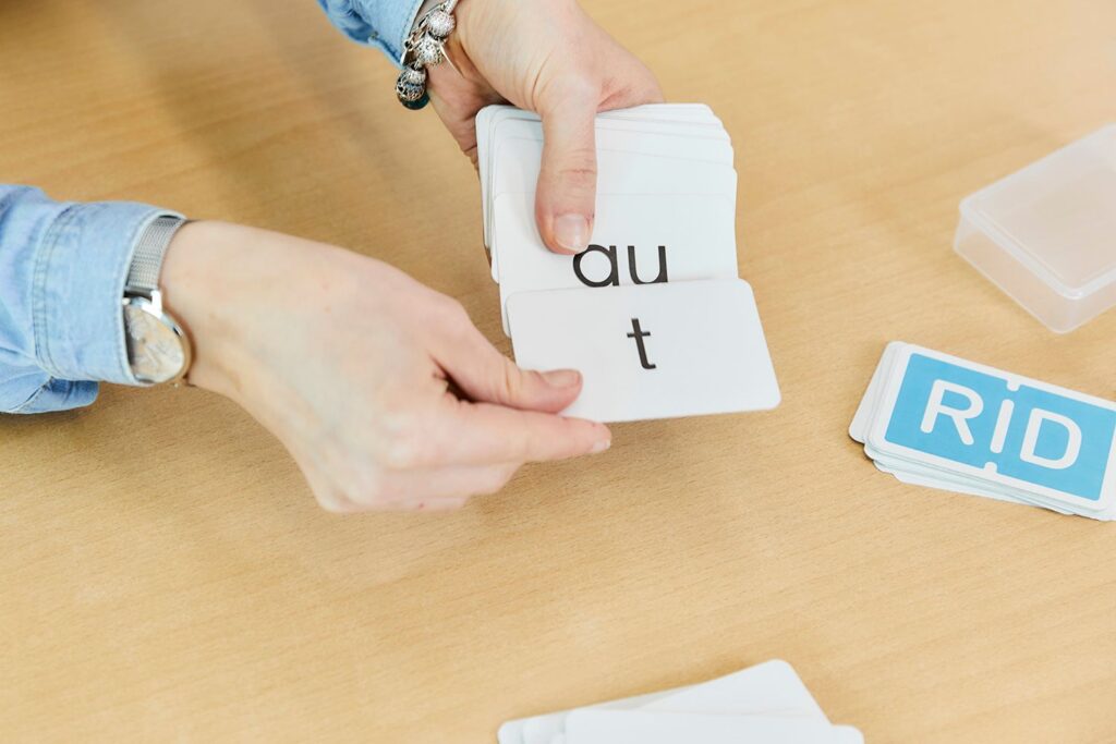 dyslexiebehandeling klankkaart